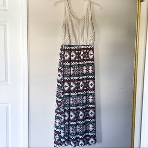Charlotte Russe Sleeveless Maxi Dress XL